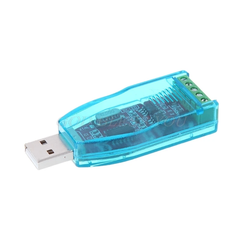 

Industrial USB To RS485 Converter Upgrade Protection RS485 Converter Compatibility V2.0 Standard RS-485 A Connector