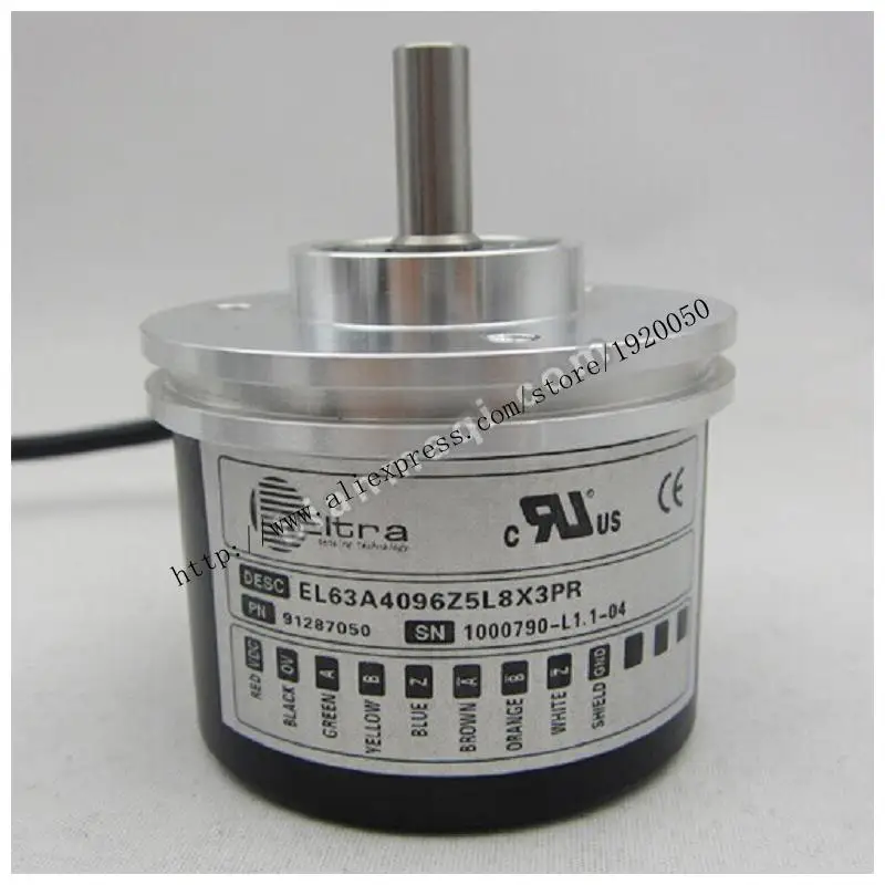 

Hot EL63A4096Z5L8X3PR meaning Seoul record Eltra rotary encoder / 4096 lines / diameter 8mm