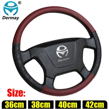 

New Size 36CM 38CM 40CM 42CM Car Steering Wheel Cover Non-slip Fashion Diamond Braid On Steering Wheel Volant Funda Volante