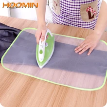 HOOMIN-cubierta protectora para tabla de planchado, protector de tela para planchado, colores aleatorios