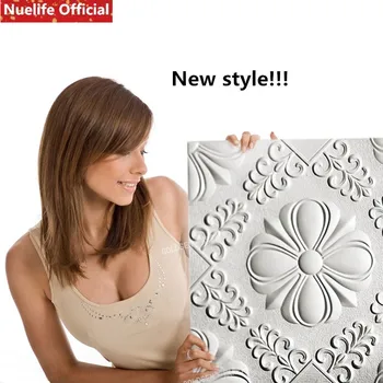 

3D flowers pattern wall stickers living room bedroom ceiling kids room kindergarten anti-collision foam PE wall stickers