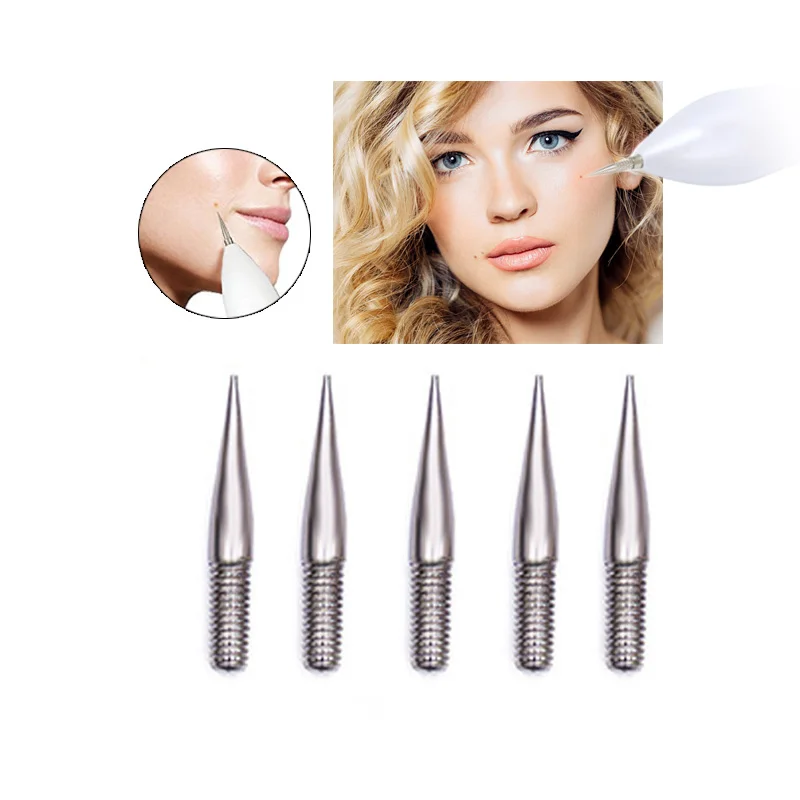 

3 Styles NewTattoo Needl Nozzle Tips Kit Stainless Steel Dark Freckle Speckle Nevus Remover Machine Needles Accessories Dropship