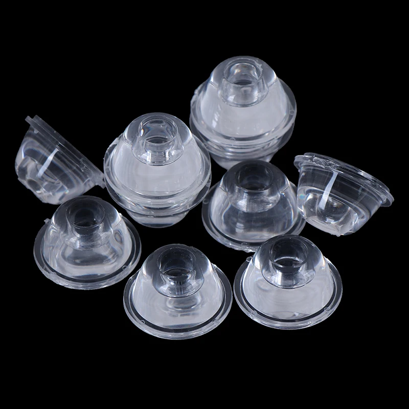 

10Pcs Optical Glass LED Lens Reflector Collimator 10/30/60/90/120 Degree 20mm