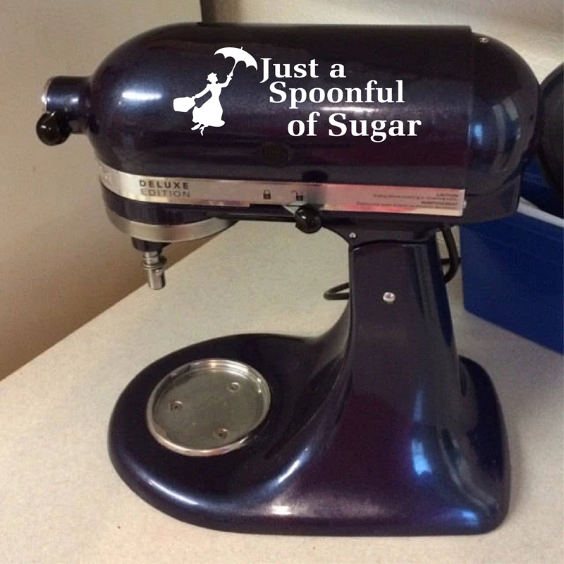 Mary Poppins Art Sticker Kitchenaid Mixer Decor