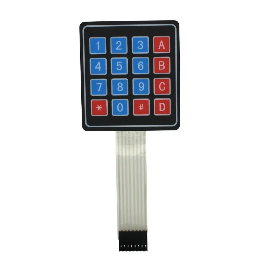 

10PCS Smart Electronics 16 Key 4 x 4 Matrix Array Membrane Switch Keypad For Arduino 4X4 DIY Starter Kit