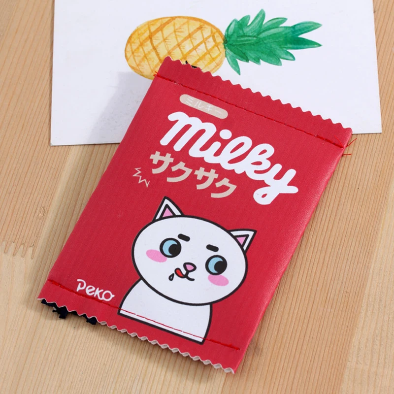 

Funny Creative Candy Snacks Coin Purse Women PU Leather Zipper Change Purse Wallet Holders Mini Money Bag For Kids Girl Gift