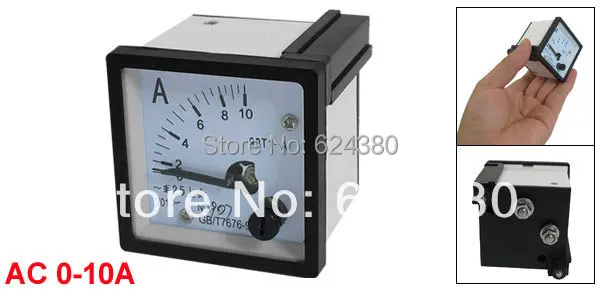 

AC 0-10A 1A 2A 3A 5A 20A 15A 30A 50A Analog Ammeter Panel AMP Current Meter 99T1-A Gauge
