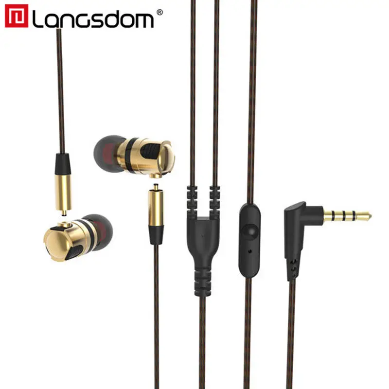 Langsdom M1 Metal Hifi Earphone for Phone In-Ear Bass Headset with Mic Phone Earphones Earbuds for Huawei Xiaomi fone de ouvido Langsdom M1 Metal Hifi Earphone for Phone In-Ear Bass Headset with Mic Phone Earphones Earbuds for Huawei Xiaomi fone de ouvido