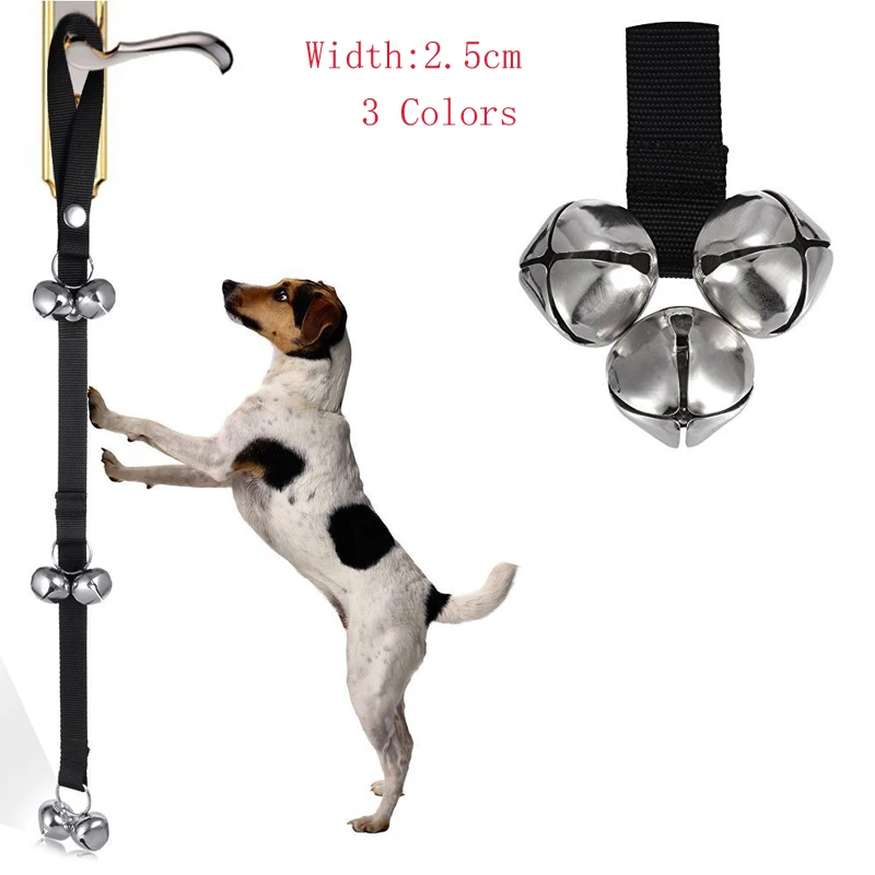 Hond Puppy Zindelijkheidstraining Deur Rinkelen Touw Huisdier Домашняя Тренировка