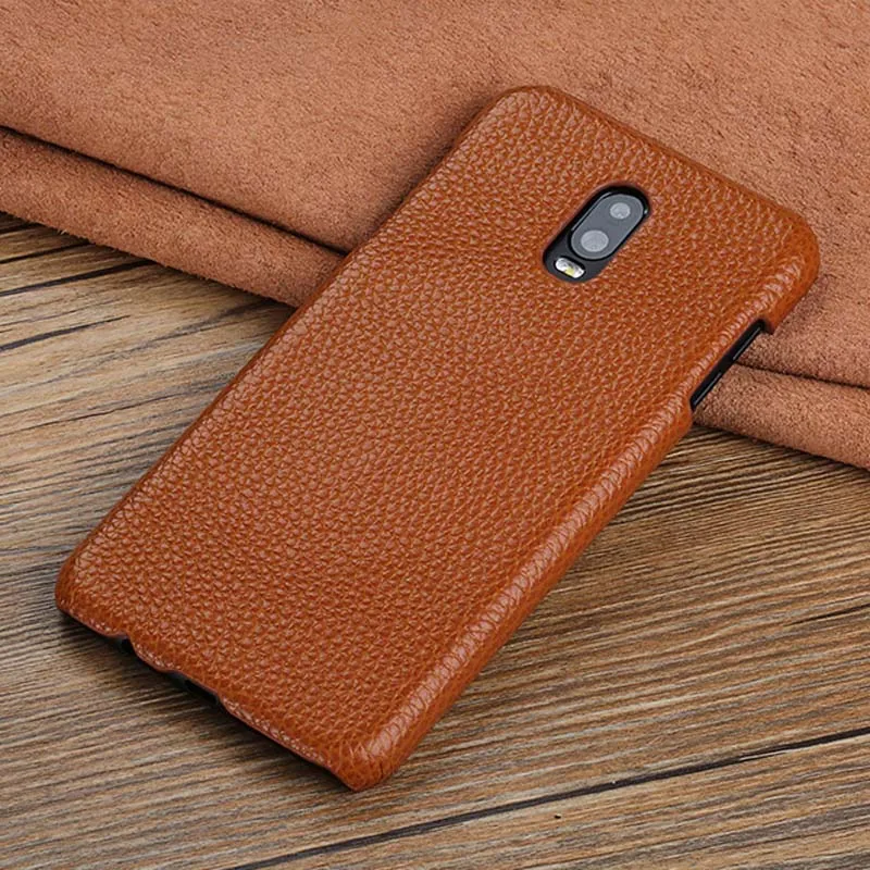 Для samsung C8 Кожаный чехол Чехол для делового телефона для samsung galaxy S7 a3 a5 a6 чехол личи чехол для делового телефона - Цвет: coffee