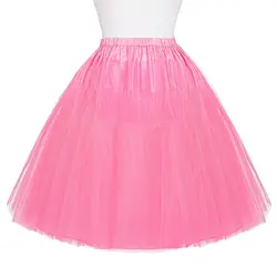 Belle poque Новое поступление Обувь для девочек 50 s ретро три слоя нижние Для женщин Винтаж бальное платье Выходные туфли на выпускной бал