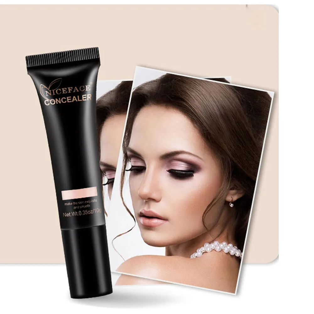 NICEFACE макияж УВЛАЖНЯЮЩАЯ основа для макияжа водостойкий консилер полностью возмещены, натуральное отбеливание консилер ВВ крем