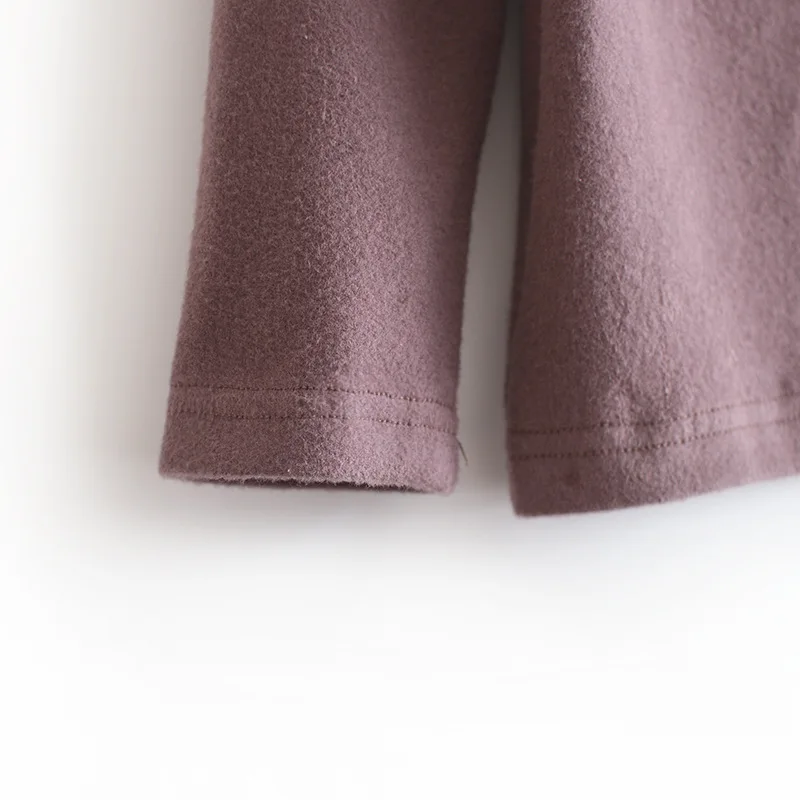 Новое поступление Новая детская одежда детская футболка для девочек с длинными рукавами для маленьких девочек хлопок Повседневное дна футболка на День Благодарения