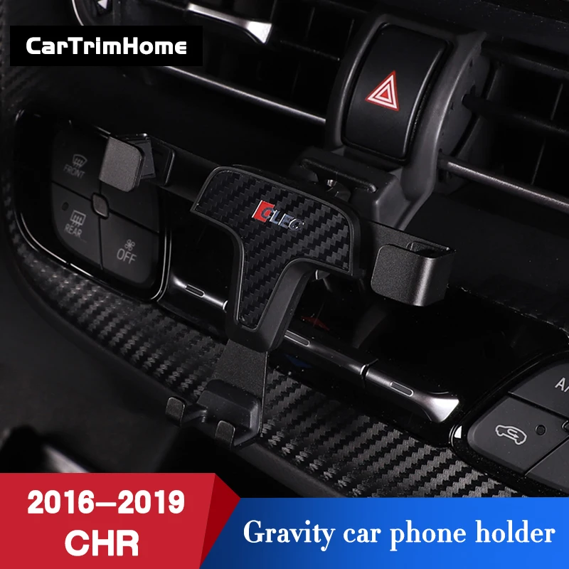 Аксессуары C hr держатель телефона для Toyota CHR 2016 2017 2018 2019 Гравитационный мобильного