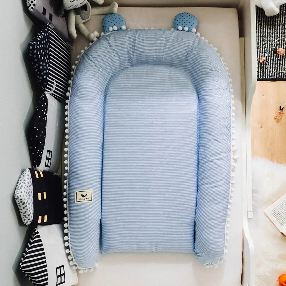 Kidlove/милые детские спальные гнезда, переносные уютные подушки для кровати, съемные Моющиеся 5 цветов для Chossing SAN0