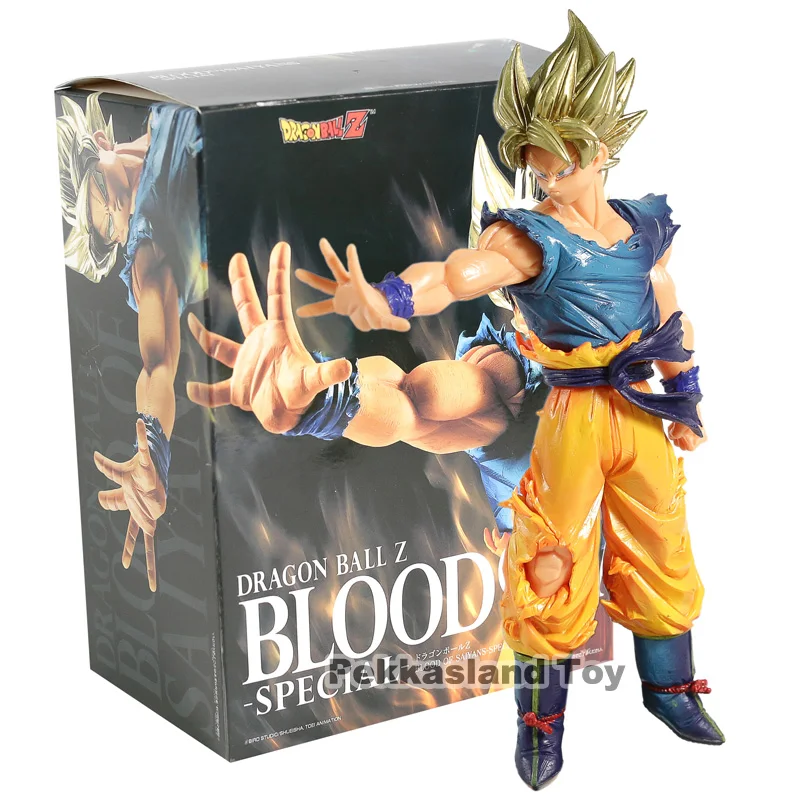 Сон Гоку Dragon Ball Z BOS Speical фигурку кровь Saiyans сон Gokou ПВХ Коллекционная модель игрушки