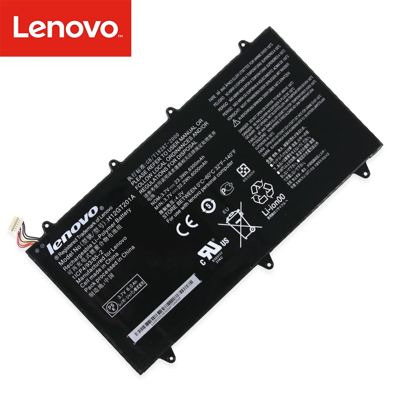 Аккумулятор для ноутбука lenovo Pad A2109 A2109A Tablet batteria AKKU H12GT201A 3,7 V 6300mAh