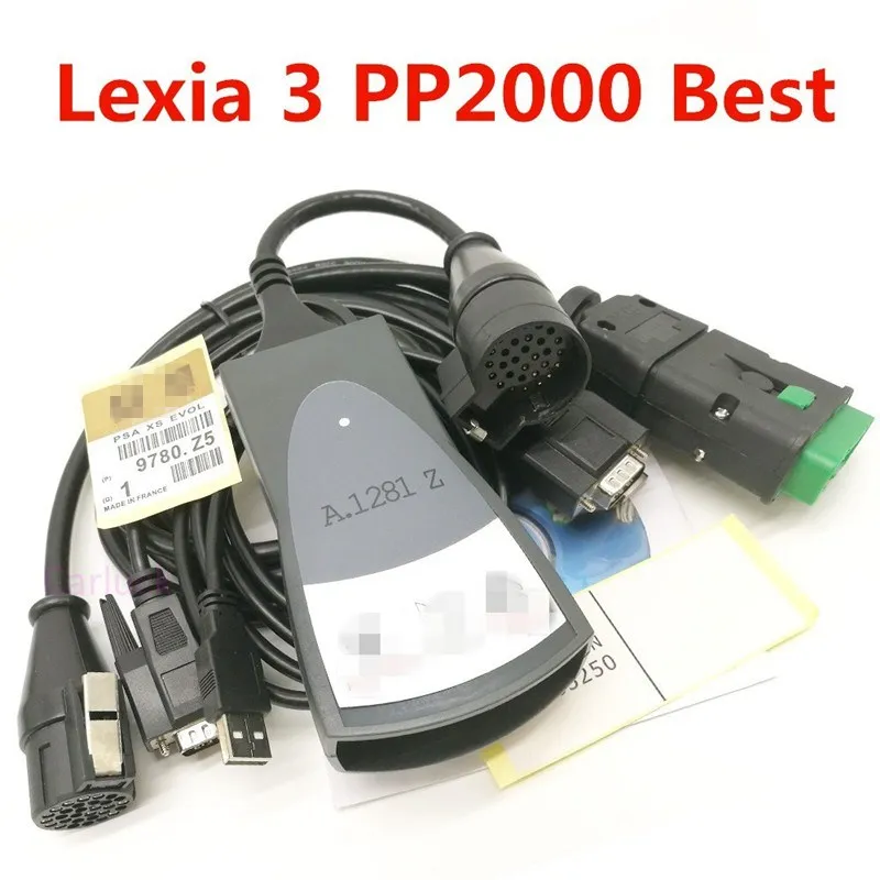 С полным чипом! Lexia-3 Lexia3 V48 для Citr0en для Peuge0t диагностический PP2000 V25 с Diagbox V7.83 программное обеспечение