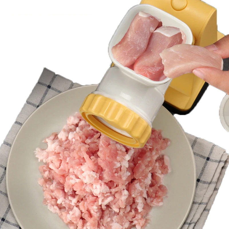 Household Portable Manual Meat Grinder Chopper Stainless Steel Kitchen Tools Food Processor Mincing Grinder Machine Household Portable Manual Meat Grinder Chopper Stainless Steel Kitchen Tools Food Processor Mincing Grinder Machine
