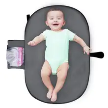 Лучшая водонепроницаемый органический многоразовый младенческий ребенок Узорчатая пеленка портативный