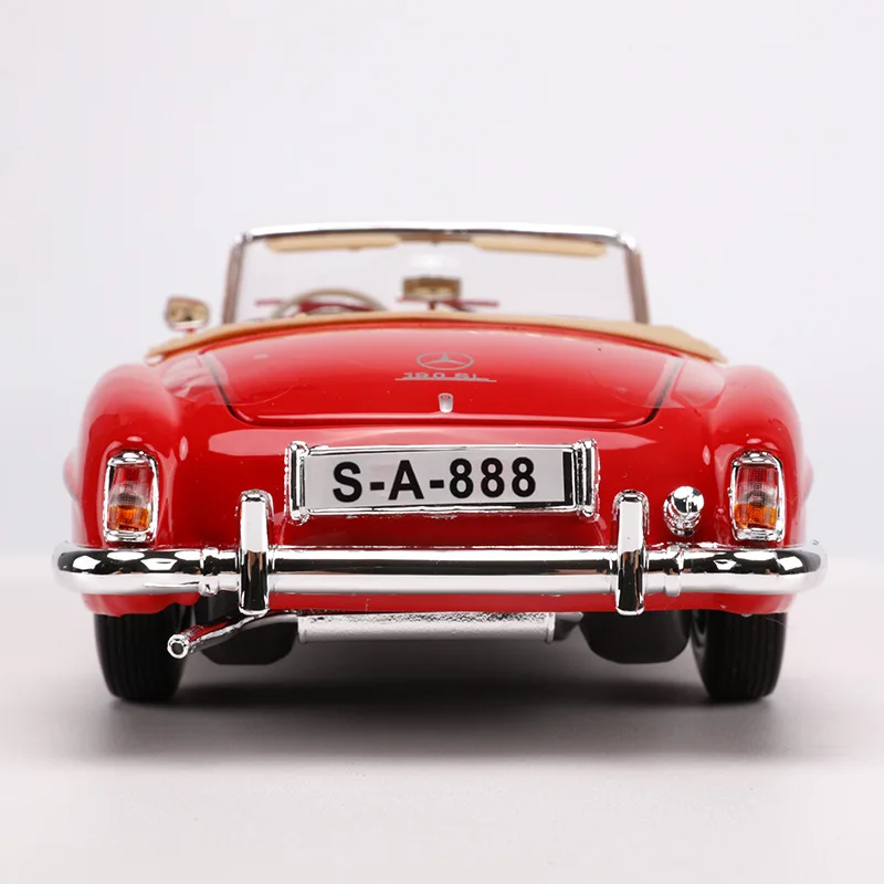Maisto 1/18 Benz 1955 190SL модель автомобиля имитация литья под давлением украшения игрушки