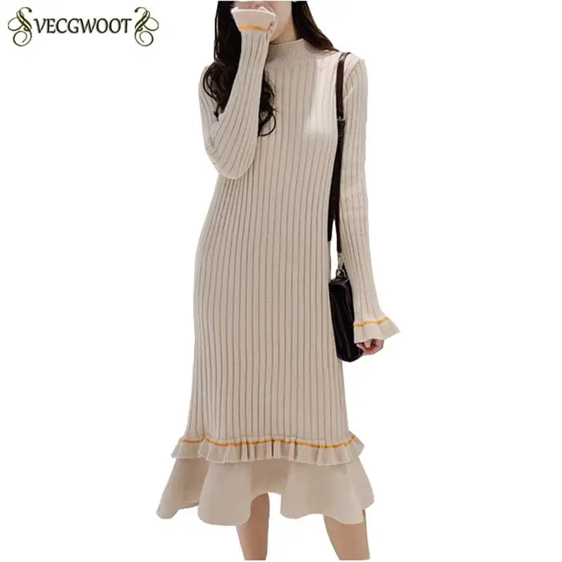 bodycon dress with ruffle bottom for women Cheap donation bodycon dress with ruffle bottom for women long and plus
