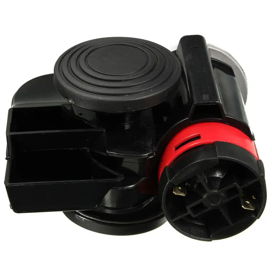 12V 139dB Snail Dual Air Horn For Car Vehicle Motorcycle Yacht Boat SUV Bike