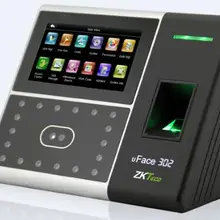 Удостоверение личности Время записи распознавания лиц Фингерпринта ZKTeco отпечатков пальцев с tcp/ip