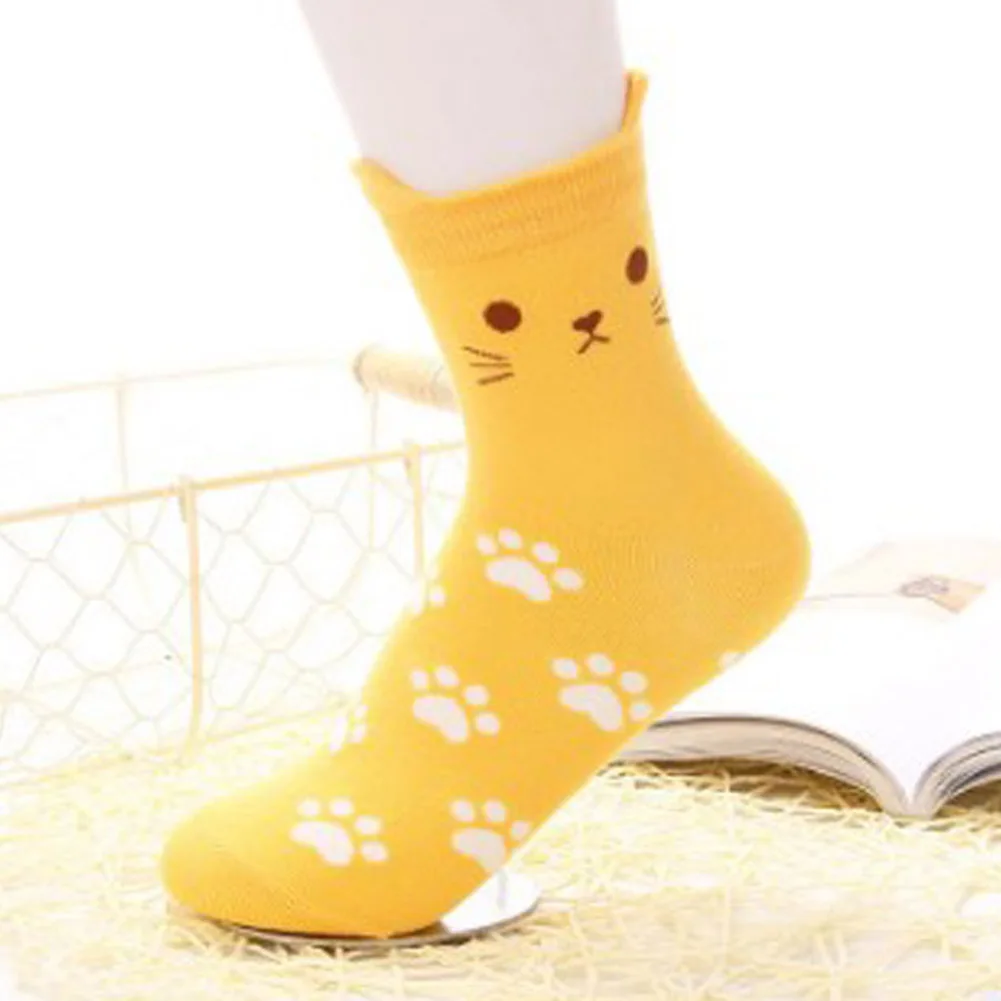 Giraffita/носки с рисунками из мультфильмов хлопковые носки кошачьими ушками милые
