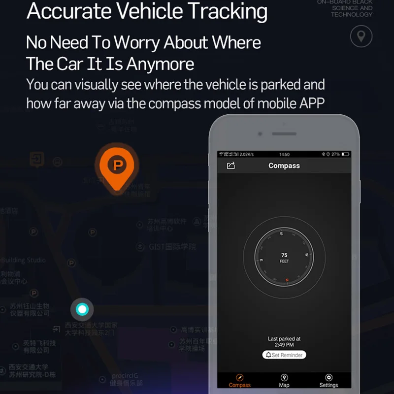 Portable Mini GPS Tracker Mobile APP Track GPS Locator Dual USB Smart Car Charger Real Time Tracking Device Detector Voltmeter (9)