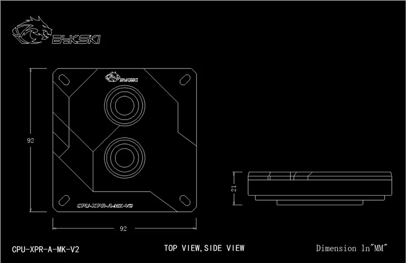 Bykski cpu водный блок для INTEL LGA1150 1151 1155 1156 2011 2066X99 I7 RGB светильник с поддержкой 5 в 3PIN GND коннектор к материнской плате