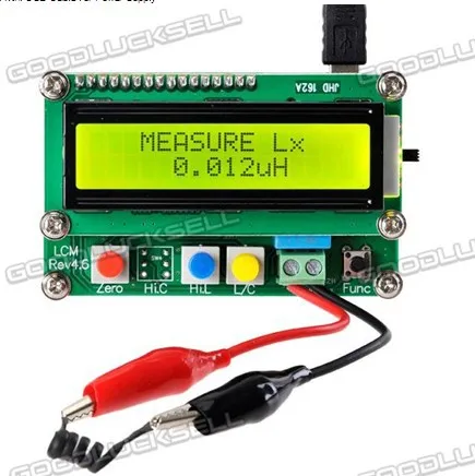 

1PCS LC100-A Digital LCD High Precision Inductance Capacitance L/C Multimeter Meter