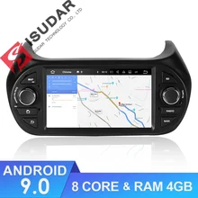 Isudar 2 Din Auto Lettore Multimediale GPS Android 9 Per FIAT/Fiorino/Qubo/Citroen/Nemo/ peugeot/Bipper Auto Radio Audio USB DVR DSP