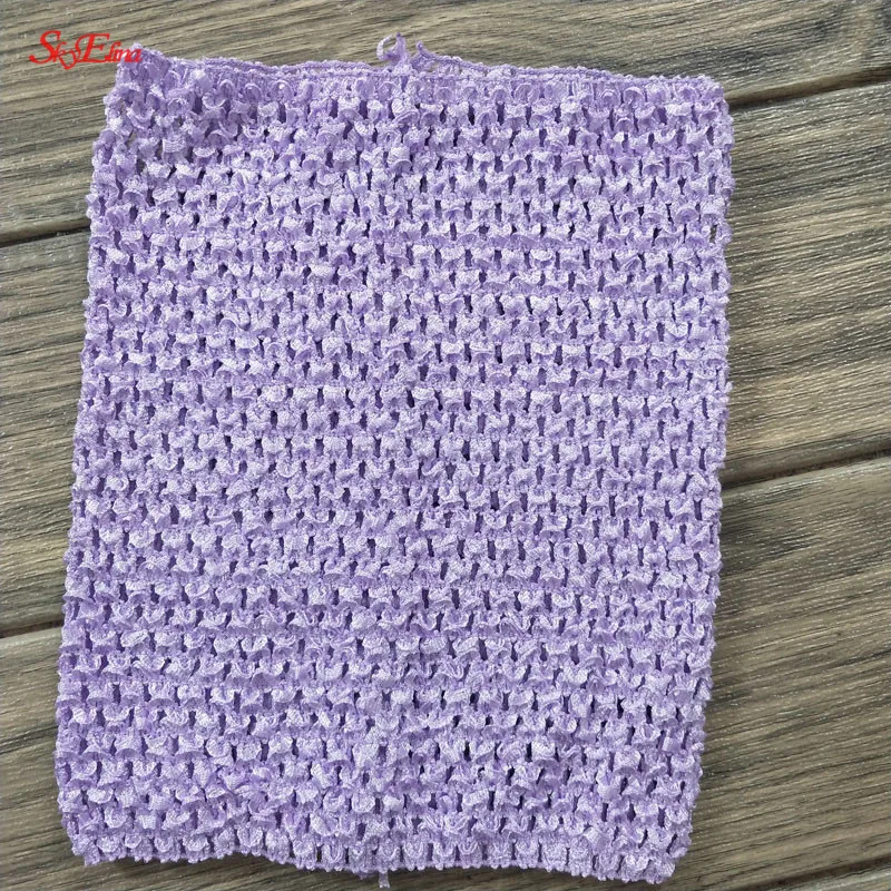 20  23cm Baby Kid Elastic Wrapped Chest 24 Colors Children Crochet top Tulle skirt DIY Tutu Skirt Dress material Tube Tops 6ZSH939 (55)