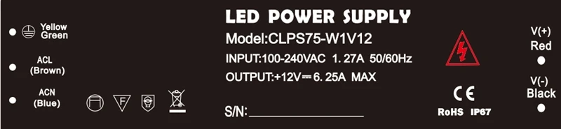 CLPS75-12V 