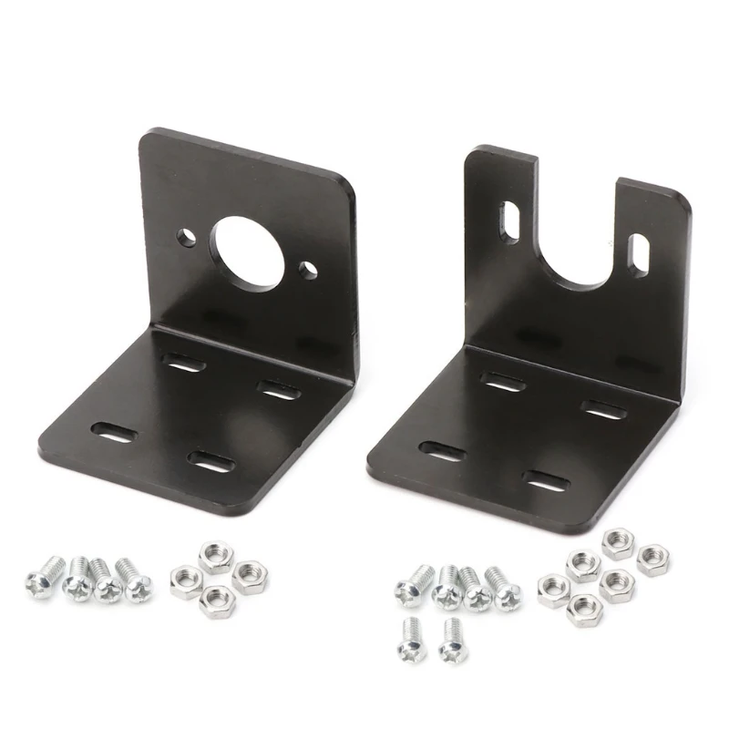 Machifit 775 Motor Bracket Support Motor Fixed Base L Shaped Motor Mounting Brac