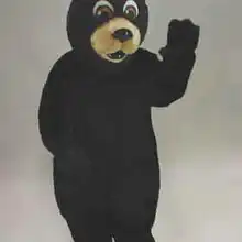 Большой черный медведь плюшевый костюм талисмана для взрослых Размер хорошего качества медведь маскот костюм маскота костюм для вечеринки нарядное платье SW499