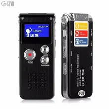High quality Voice Recordering  Pen LED Usb Digital Clean Sound Micro Audio Recorder 8GB Portable Dictaphone Mp3 Player