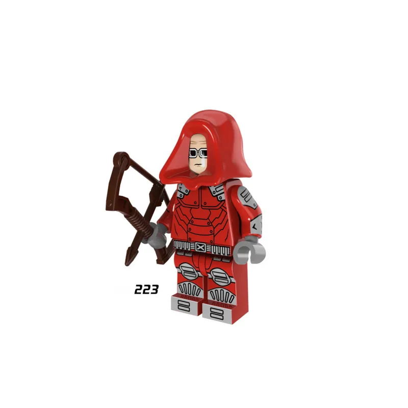 

Single Sale Super Heroes Star Wars 223 Red Arrow Model Mini Building Blocks Figure Bricks Toy kid gift Compatible Legoed Ninjaed