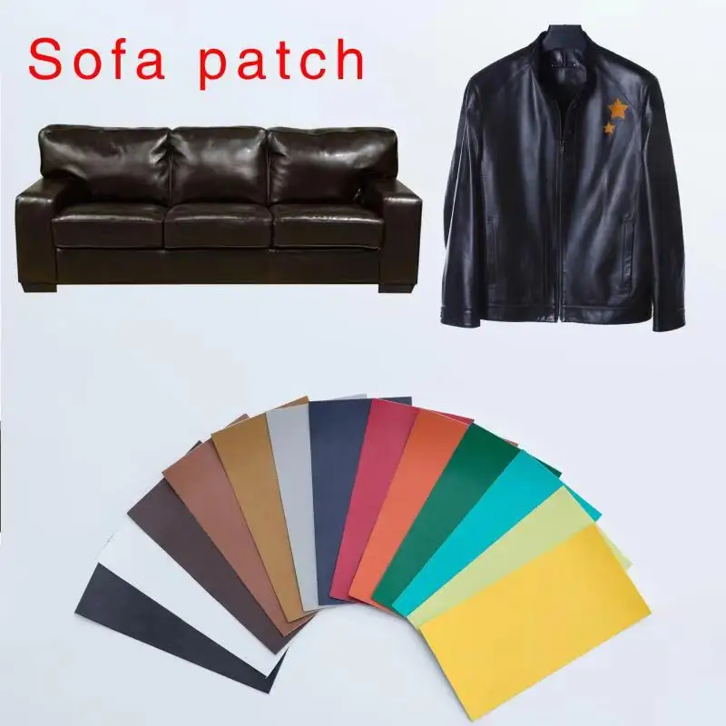 Self Adhesive Stick on No Ironing Sofa Repairing Leather PU Fabric
