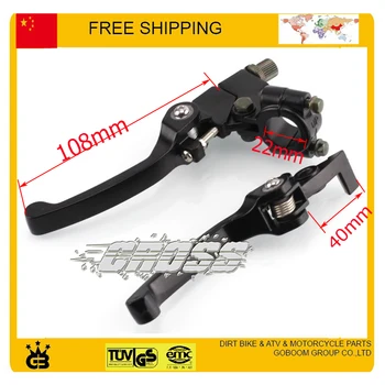

clutch lever front brake clip Dirt Pit monkey Bike ATV quad accessories of 50cc 110cc 125cc 250cc foldable folding free shipping