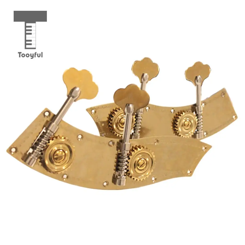 1 Set 2pcs Upright Double Bass Tuning Pegs Tuners Machine Heads Musical Stringed Instrument Accessories