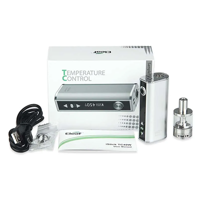 Оригинальный 40 Вт Eleaf iStick TC Starter Kit W/GS Tank 3 мл istick батарея 2600 мАч электронная