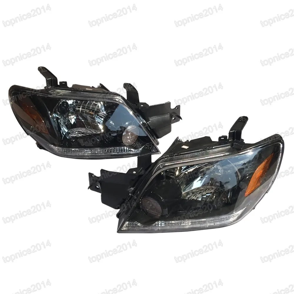 1 пара левая и правая новая фара MR991926 MR991925 для Mitsubishi Outlander 2003 2006|lamp mitsubishi|headlight lamplamp