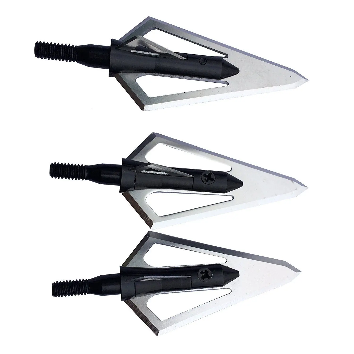 

Linkboy Archery 100grain 4 Blades Broadheads Arrow Point Arrow head for Hunting compound Bow for shooting archery