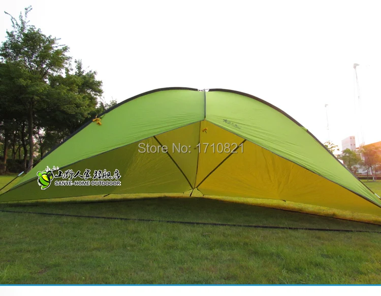 نمط جديد نوعية جيدة 480*480*480*200 cm كبيرة الفضاء للماء خفيفة الشمس المأوى bivvy المظلة خيمة للشاطئ