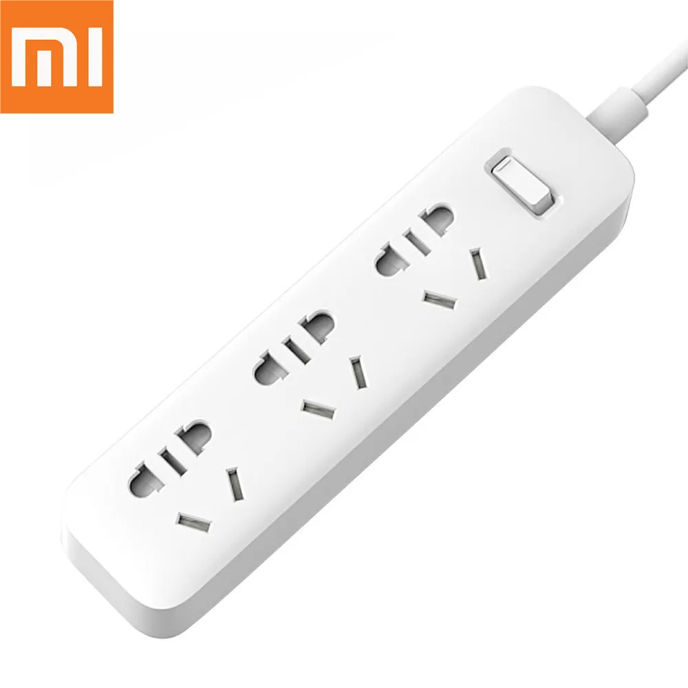 Оригинальный домашний удлинитель Xiaomi Mijia 1 м кабель 3 удлинителя преобразователь
