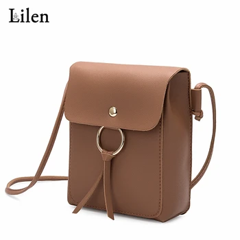 

LILEN Simple Small Messenger Bag Mobile Phone Coin Packet Wild Casual Shoulder Sling Bag