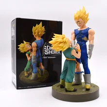 Dragon Ball Z Dramatic Showcase 4th Season Super Saiyan Vegeta And Trunks Action Figure Collectible Model Toys 21cm Brinquedos Dragon Ball Z Dramatic Showcase 4th Season Super Saiyan Vegeta And Trunks Action Figure Collectible Model Toys 21cm Brinquedos