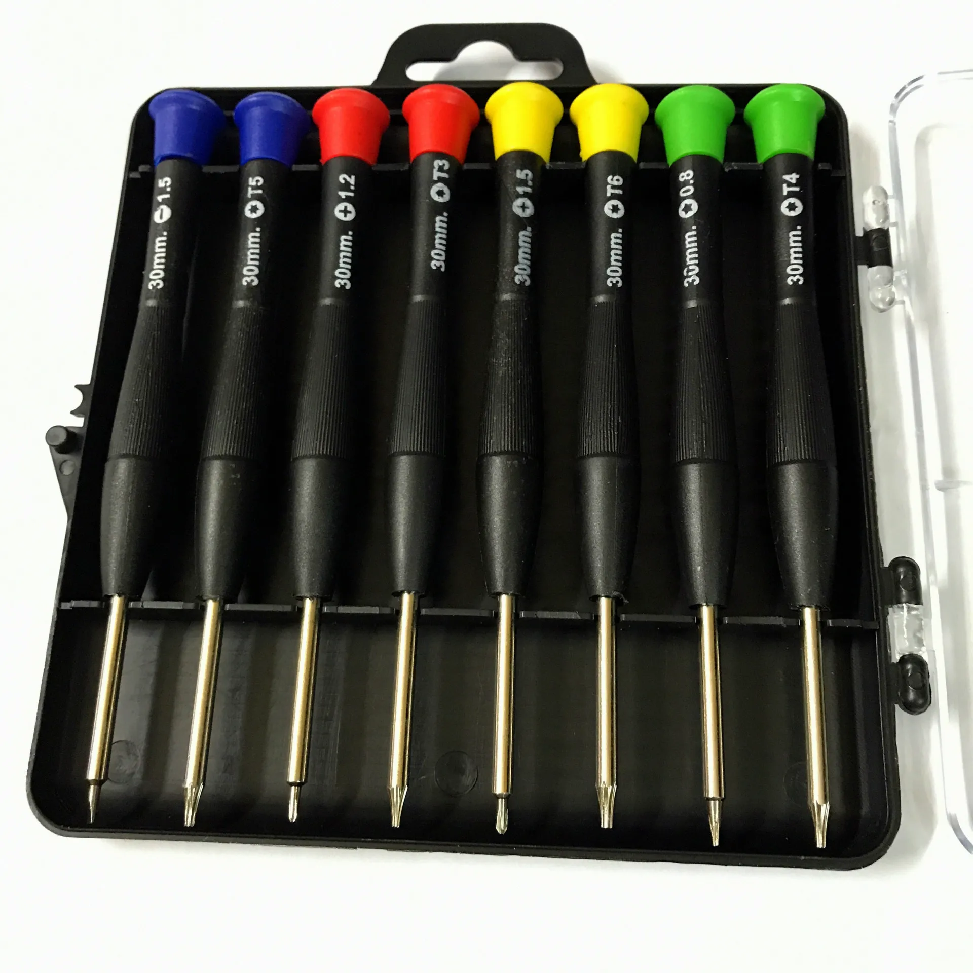 

Multi-Tool Mini 8-In-1 Multi-Function Screwdriver Tool Set 8-Piece Set Mobile Phone Repair Tool Four-Color Cap